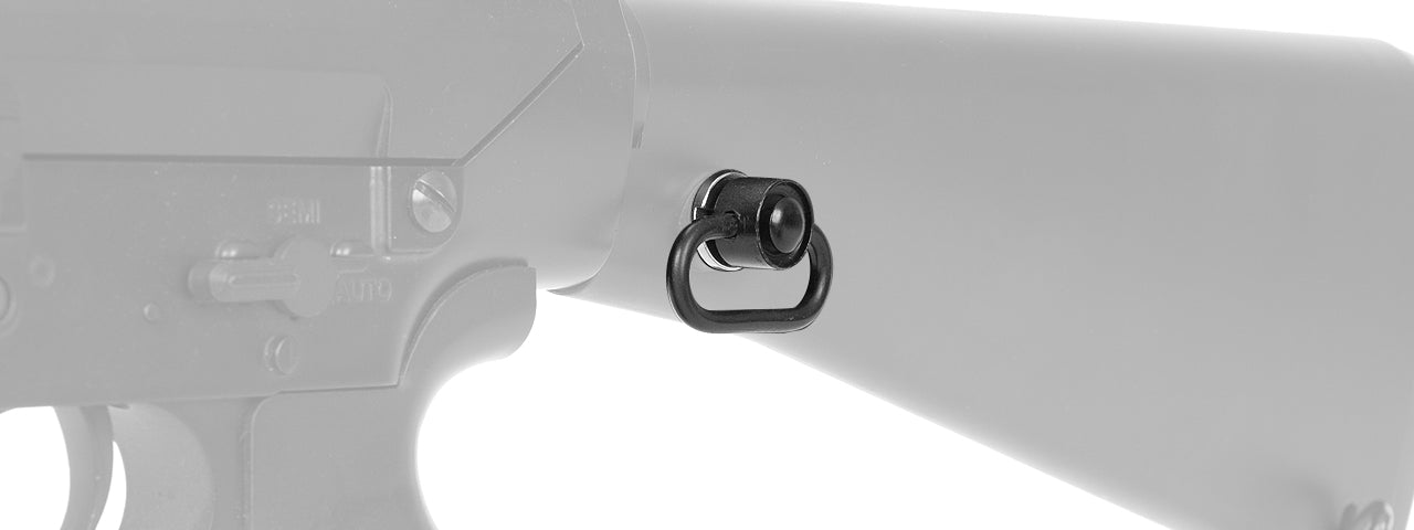 LANCER TACTICAL AIRSOFT FULL METAL TACTICAL QD SLING SWIVEL