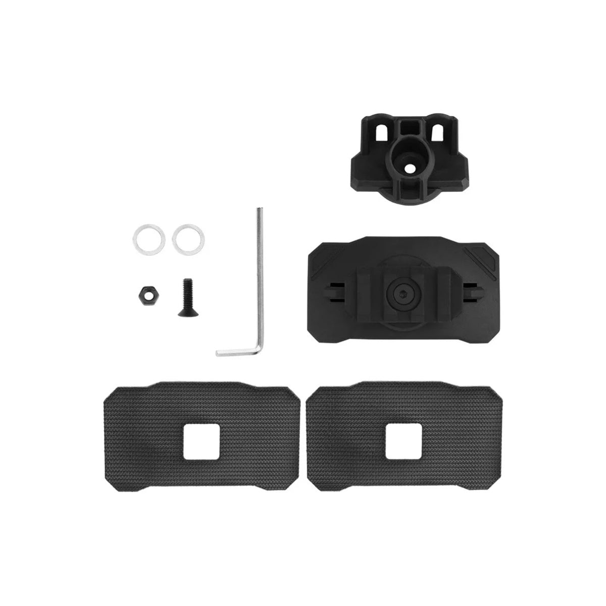 Lancer Tactical Universal Helmet Tactical Light Adapter - BLACK