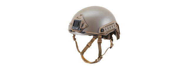 HELMET BALLISTIC TYPE (COLOR: DARK EARTH) SIZE: MED/LG