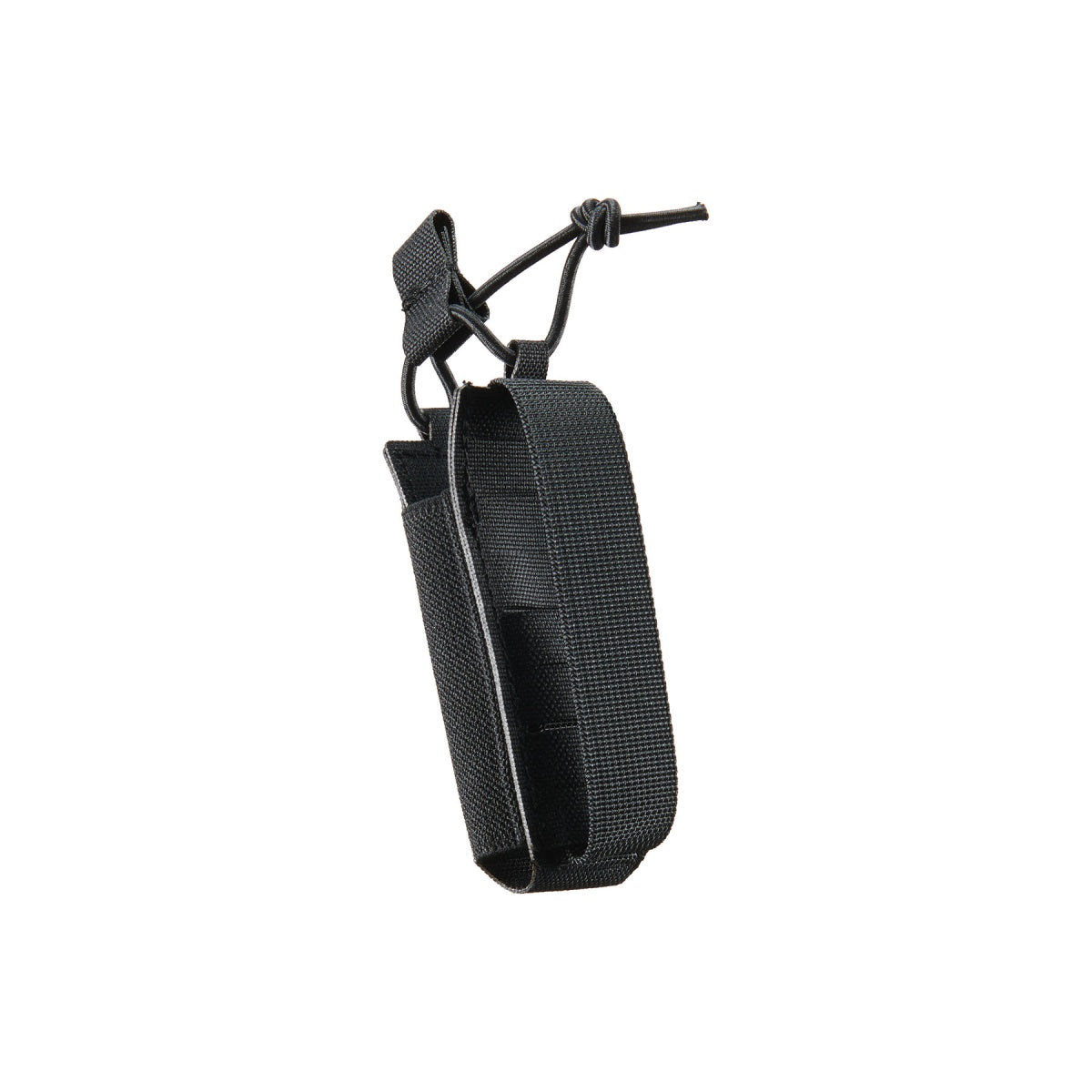Lancer Tactical Laser Cut Single Pistol Open Top Magazine Pouch - BLACK
