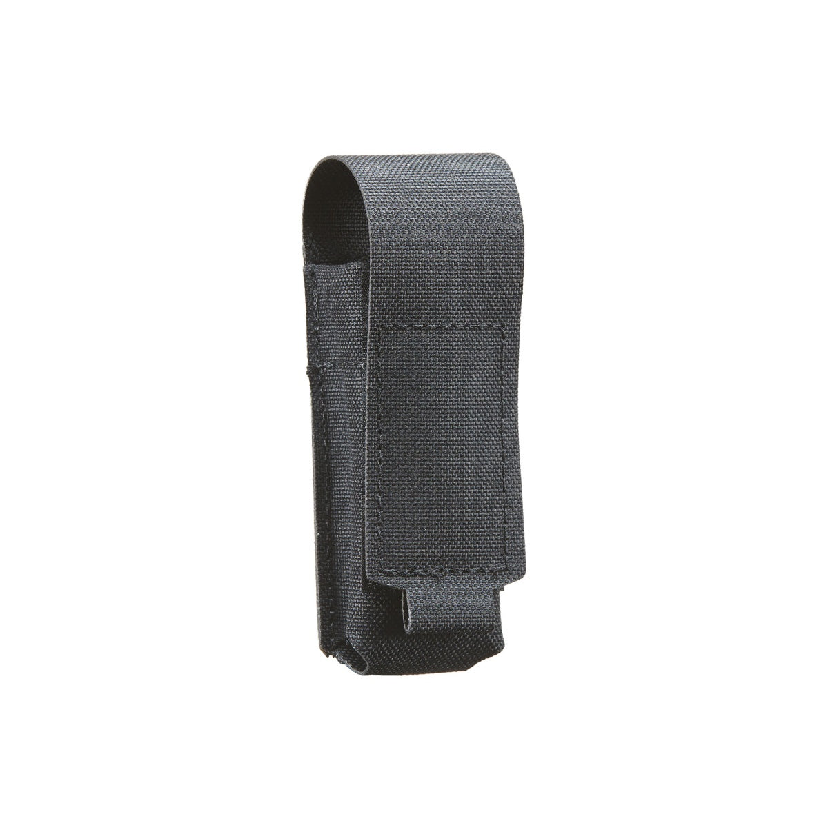 Lancer Tactical Laser Cut Single Pistol Magazine Pouch with Flap Cover - BLACK