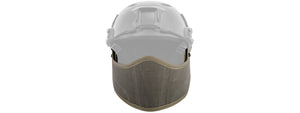 Lancer Tactical CA-801G HELMET Armour Face in OD Green