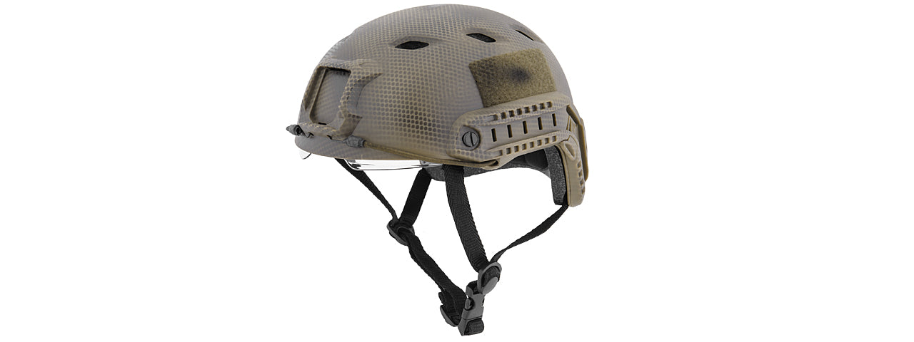 CA-842N HELMET BJ TYPE BASIC VERSION w/VISOR (COLOR: NAVY CUSTOM) SIZE: MEDIUM