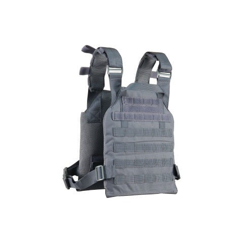 Lancer Tactical QR Lightweight Tactical Vest - (Grey)