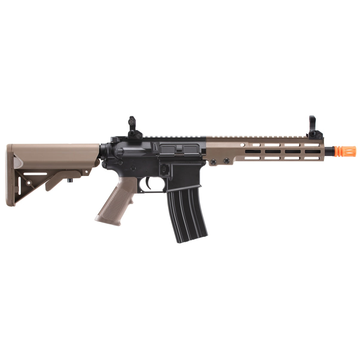 Classic Army M4 MK16 Skirmish ECS AEG Airsoft Rifle (Color: Black / Tan)