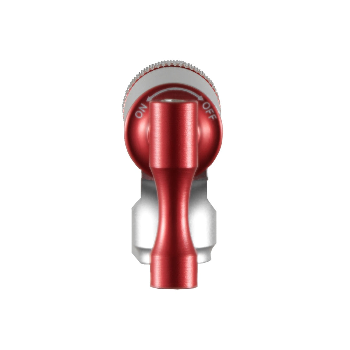 Lancer Tactical CO2 Bike Inflator (Color: Silver / Red)