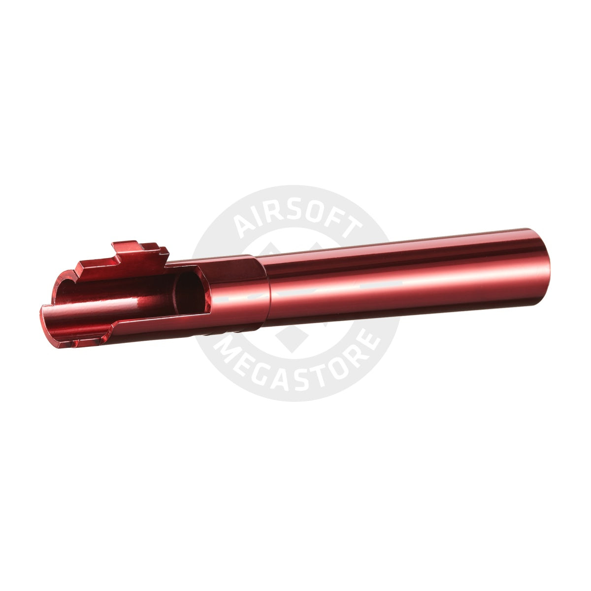 Lancer Tactical Stainless Steel Threaded Outer Barrel for 5.1 Hi-Capa Pistols (Red)