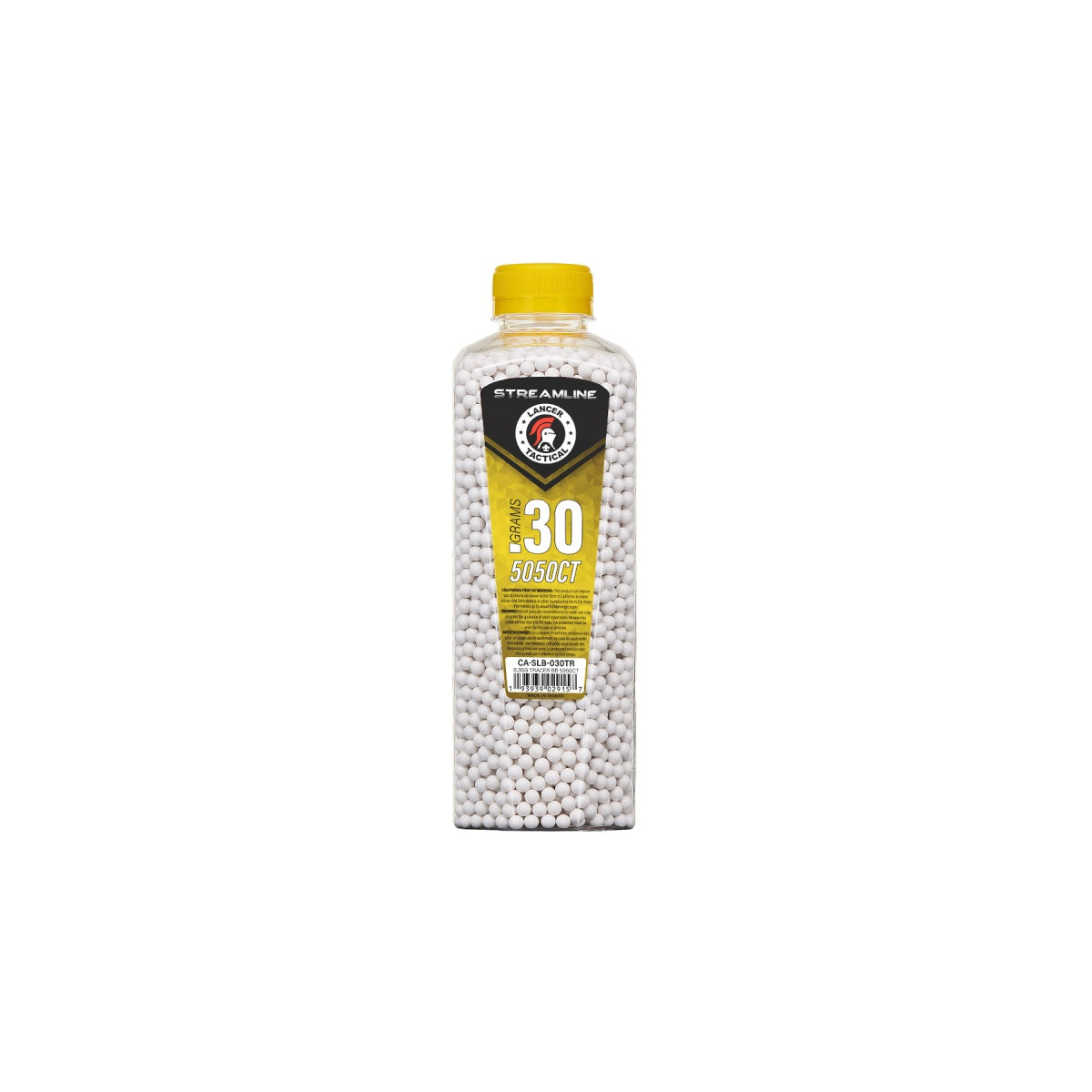 Lancer Tactical 5050 Round 0.30g Streamline Competition Grade Tracer BB Bottle (Color: Green)