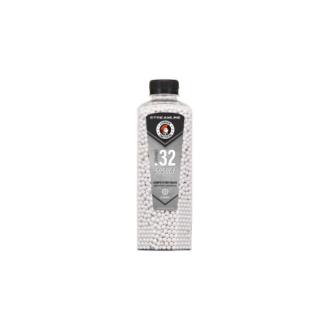 Lancer Tactical 5050 Round 0.32g Streamline Competition Grade BBs (Color: White)