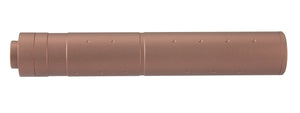 Lancer Tactical 195mm Aluminum Dot Mock Suppressor (Coyote Brown)
