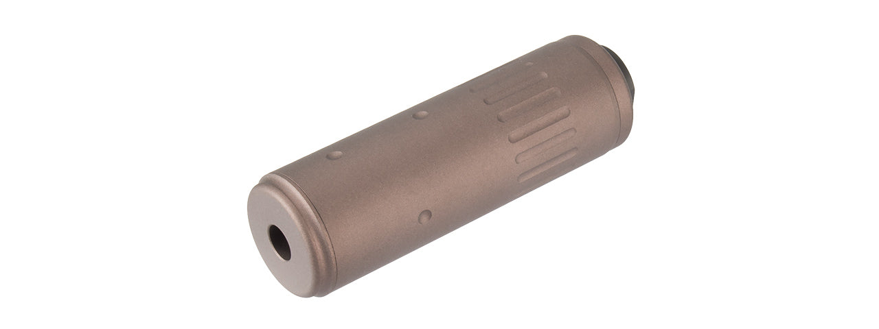 LANCER TACTICAL MK16 STYLE SHORT MOCK SUPPRESSOR (COYOTE BROWN)