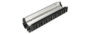M014 Full Metal M4 RIS Drop-In Airsoft Handguard (BLACK)