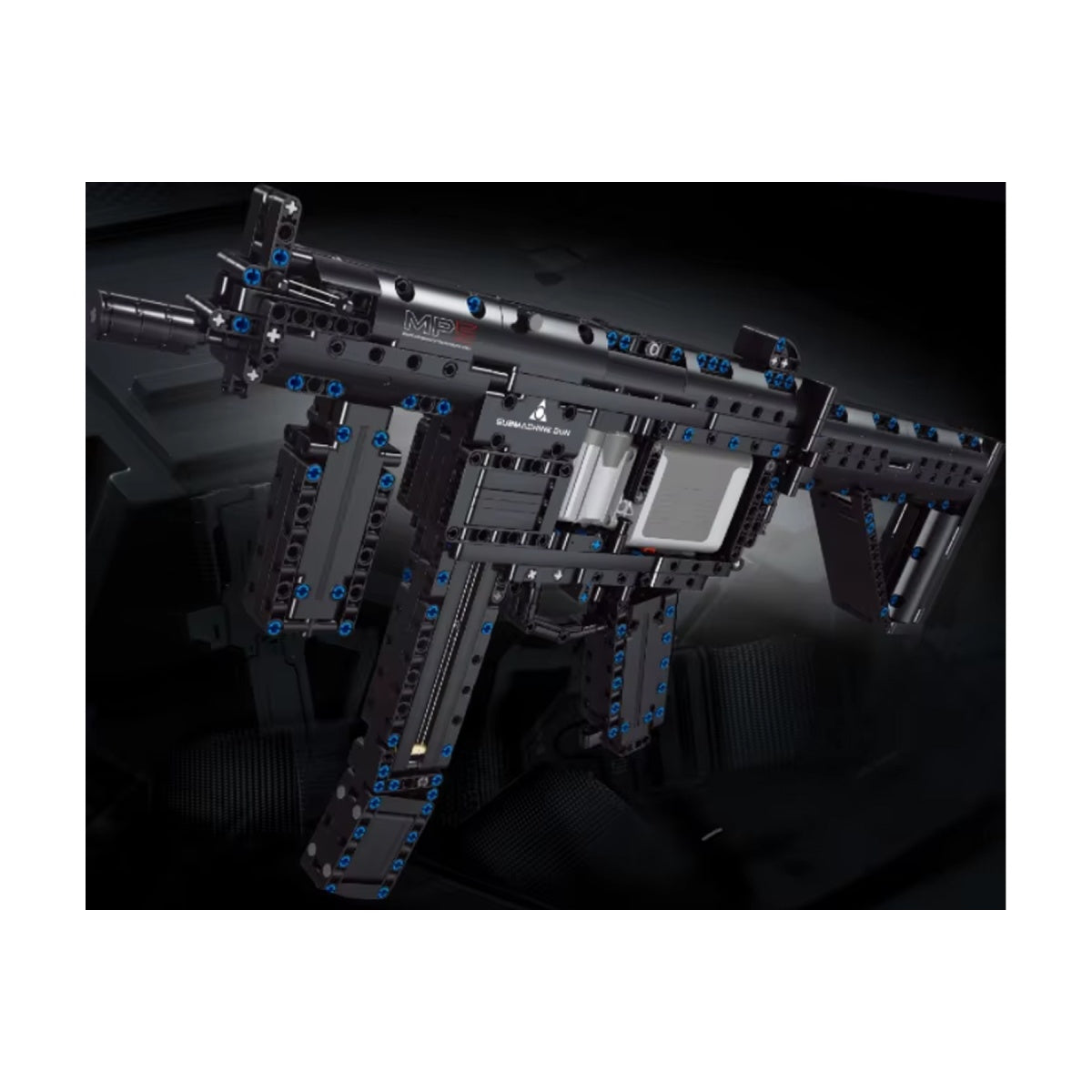Cyber Walker MP5 SMG Electric Building Block Kit (Black)