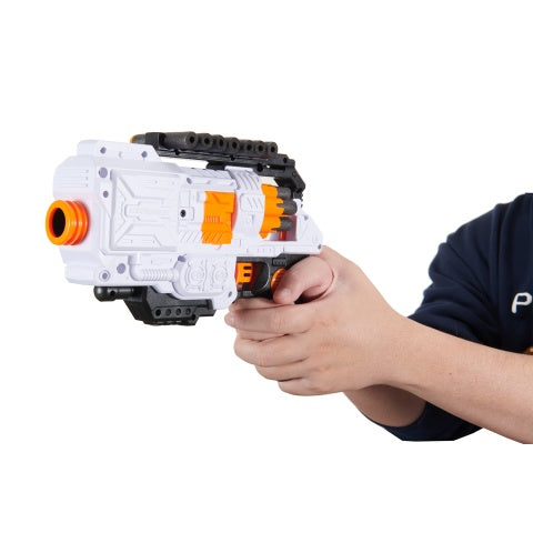 Cyber Walker Fast Pioneer Electric Dart Blaster (White/Orange)