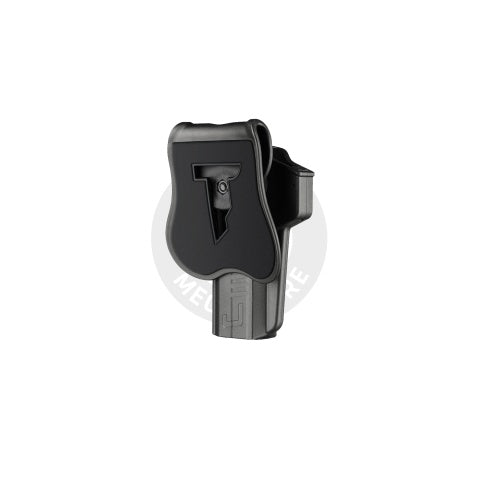 Cytac Hard Shell Holster for 1911 GBB Airsoft Pistols (RHH) - (Black)
