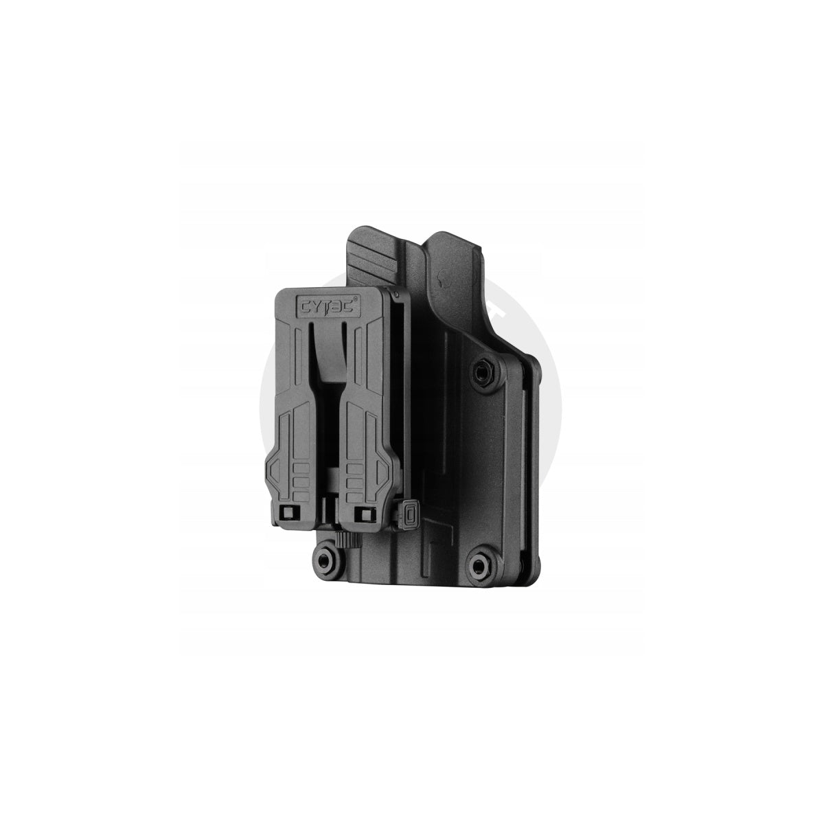 Cytac MEGA-FIT Hard Shell Holster for Airsoft Pistols - (Black)