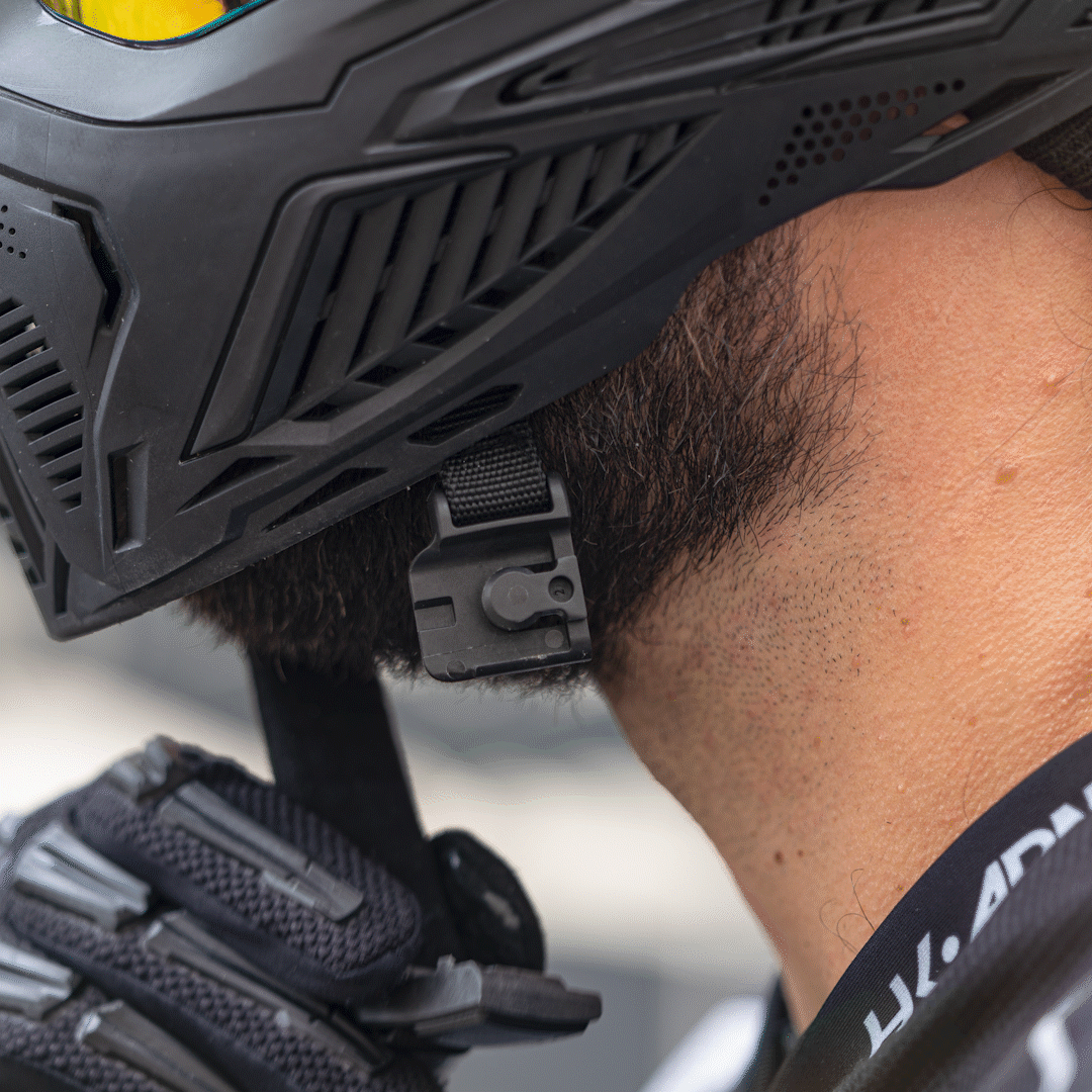 Magtek Magnetic Universal Chin Strap - Black - XTREME Airsoft Superstore