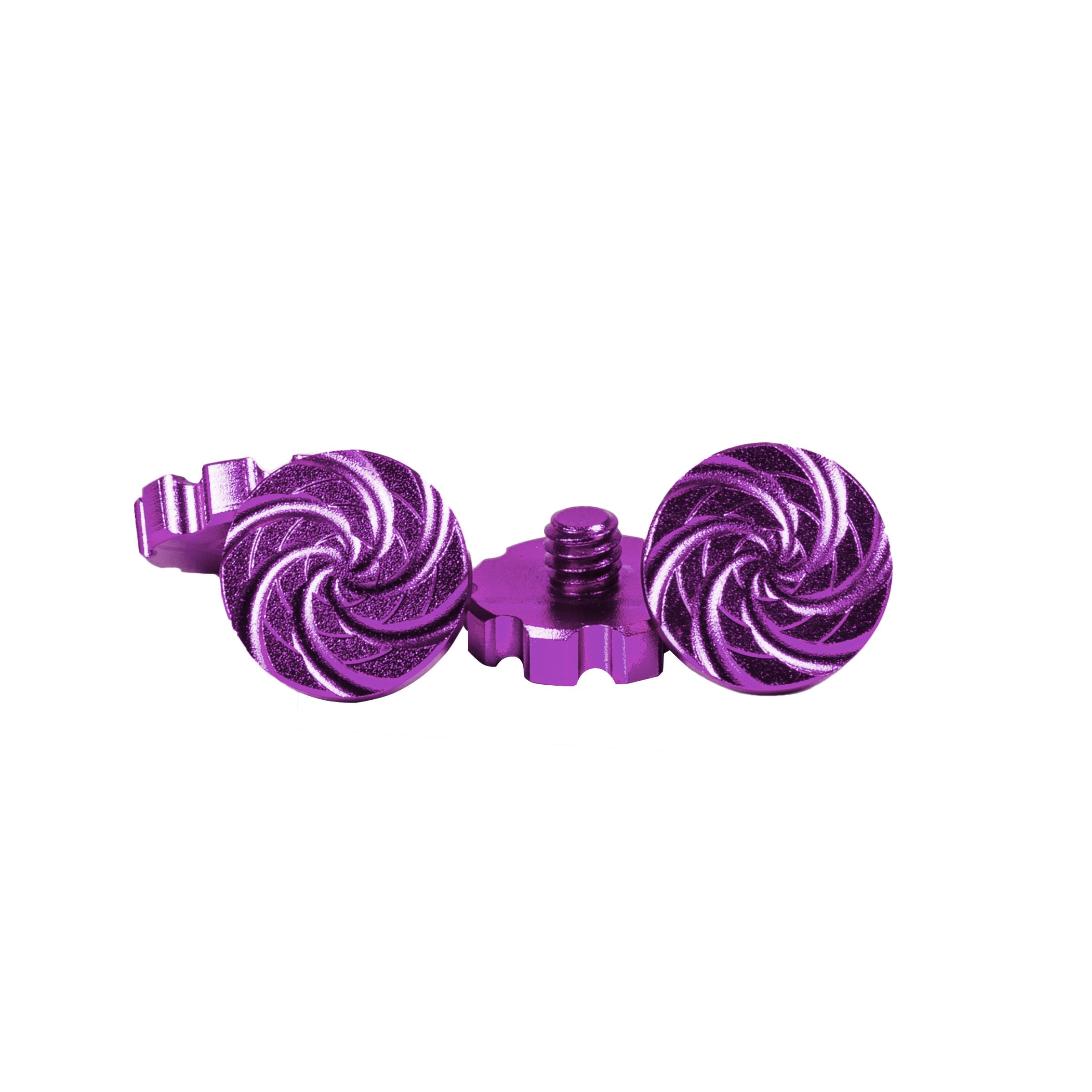 Machined Goggle Screw Set "Cyclone" Purple - XTREME Airsoft Superstore