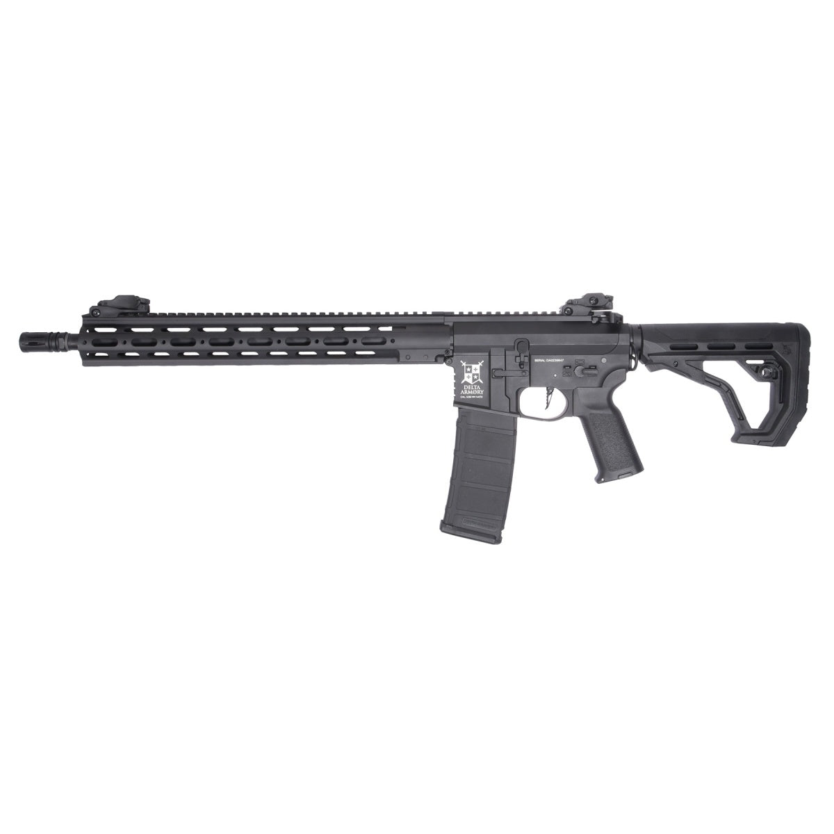 Delta Armory AR15 TEMPEST 2 Alpha Eagle AEG Airsoft Rifle - BLACK