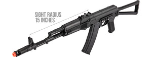 Double Bell AKS-74N Airsoft AEG Rifle Metal Body (BLACK)