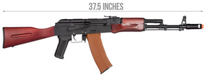 Double Bell AK74N AEG Airsoft Rifle Type A (BLACK / WOOD)