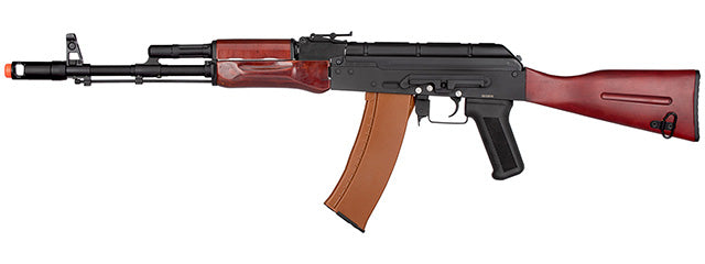 Double Bell AK74N AEG Airsoft Rifle Type A (BLACK / WOOD)