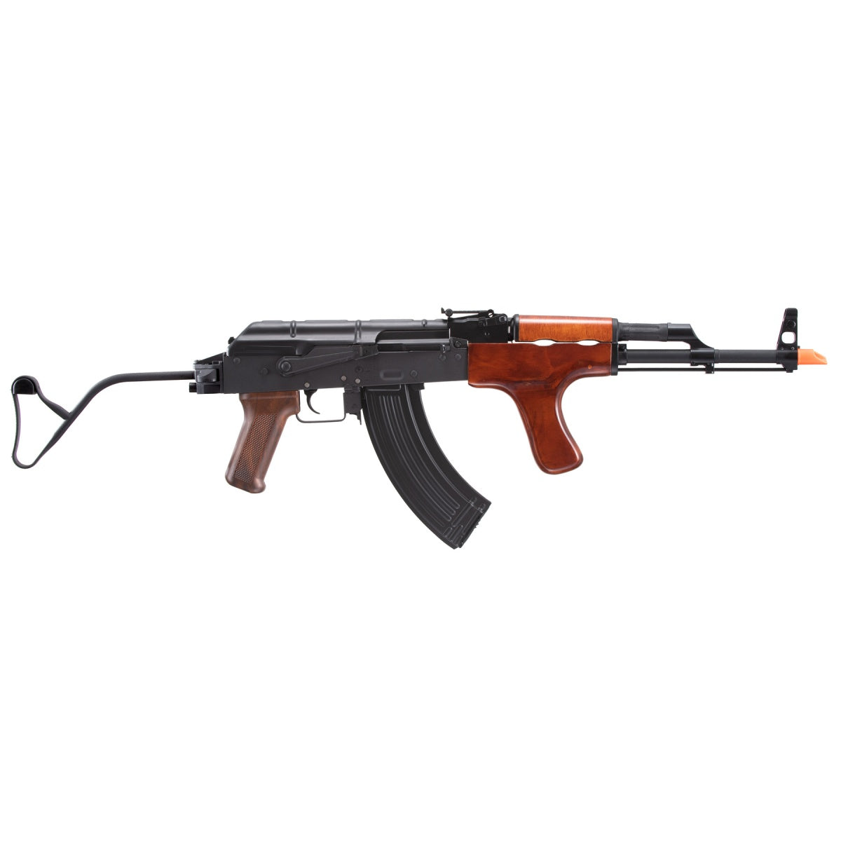 Double Bell AK74 Full Metal Airsoft Rifle w/ Wood Furniture (Color: Black)