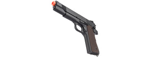 Double Bell M1911 GBB Airsoft Pistol Type 2 - Low Velocity (Black)