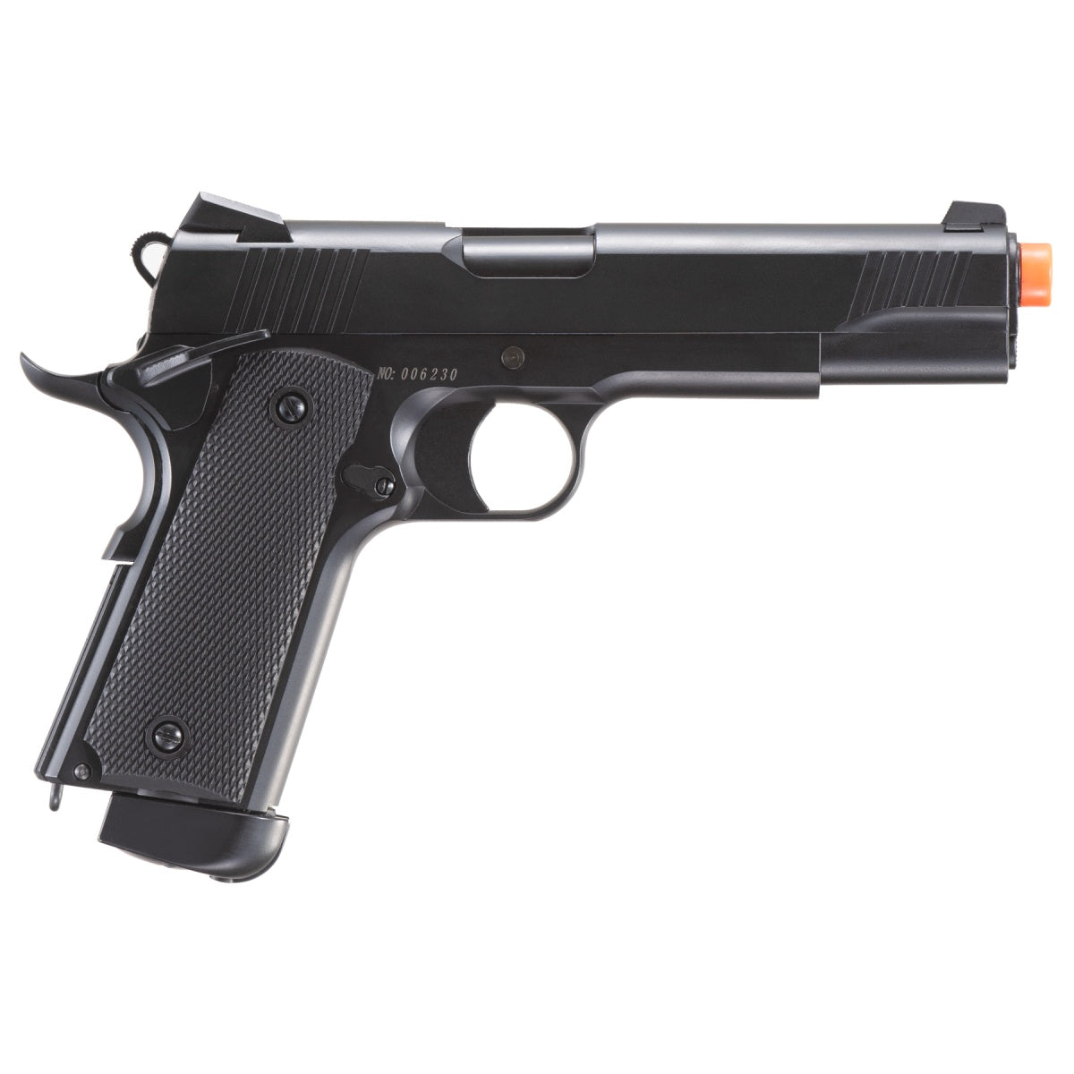 Double Bell 1911 CO2 Airsoft Pistol (Color: Black)