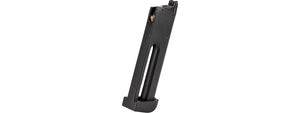 Double Bell M1911 CO2 Blowback Airsoft Pistol Polymer] (CRIMSON BROWN)