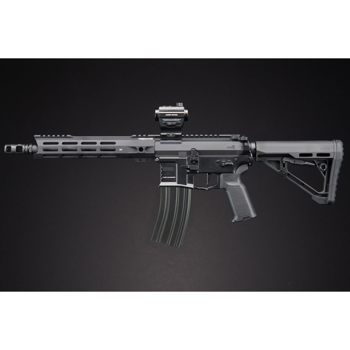 Dr. Gearbox Custom LT-42BV Gen 4 "ALPHA" Full Metal AEG Rifle (Please note that there is a 20 to 30 business days waiting period for assembling the gun.) - 10"
