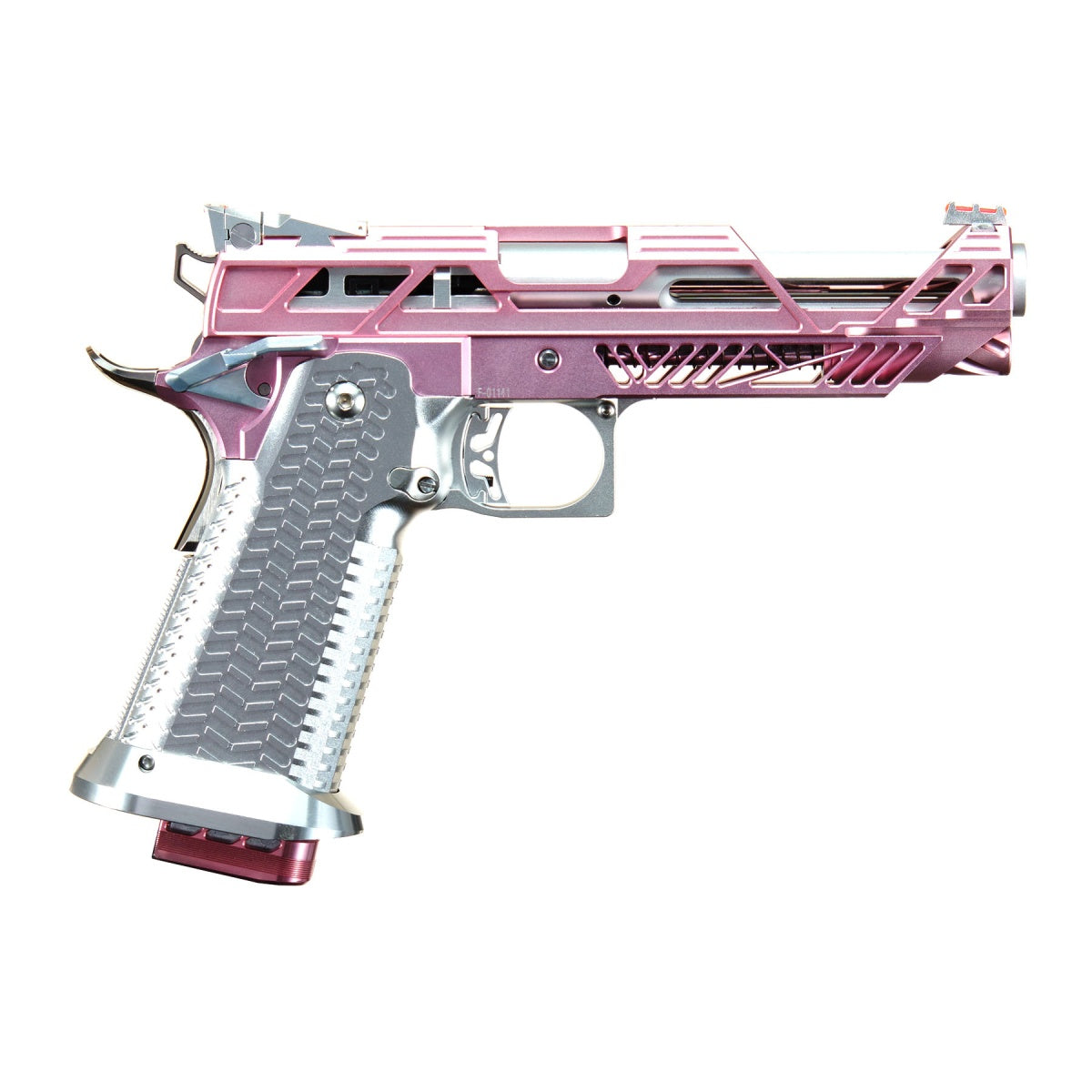 Custom Chibiusa - 5.1 Hi-Capa Gas Blowback Pistol - (Silver/Pink)