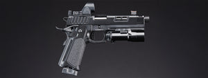 Custom Army Armament KAGE - R604 Hi-Capa Gas Blowback Airsoft Pistol - (Black)