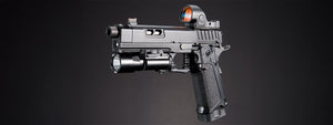 Custom Army Armament KAGE - R604 Hi-Capa Gas Blowback Airsoft Pistol - (Black)
