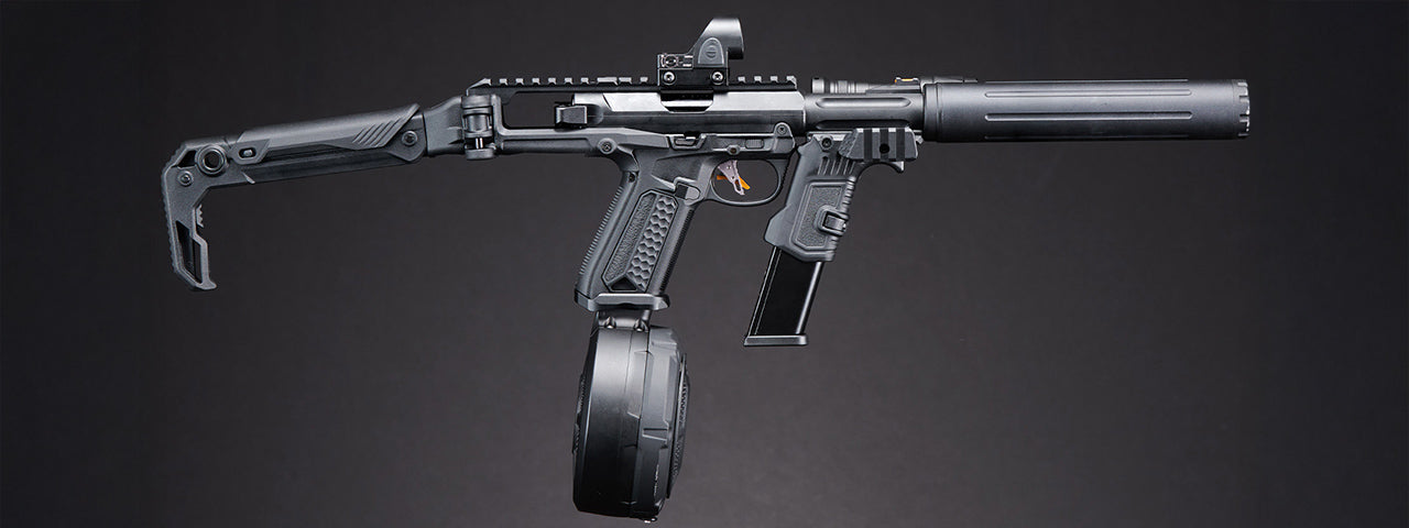 Custom Rapid Assassin - Action Army AAP-01 GBB Pistol - (Black)