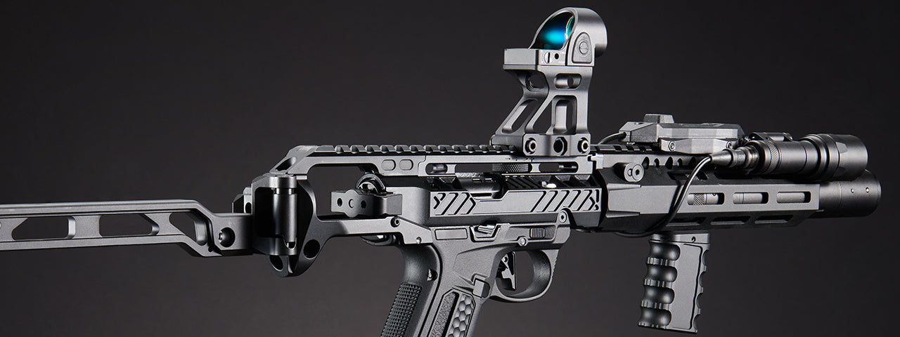 Custom Action Army Stealthy Dagger - AAP-01 Assassin GBB Pistol - (Black)