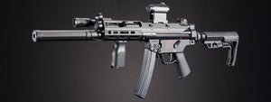 Custom Kobold - Elite Force H&K MP5A5 Metal AEG Airsoft Gun - (Black)