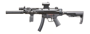 Custom Kobold - Elite Force H&K MP5A5 Metal AEG Airsoft Gun - (Black)