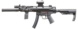 Custom Kobold - Elite Force H&K MP5A5 Metal AEG Airsoft Gun - (Black)
