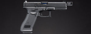 Dr. Gearbox Custom Glock 17 Gen 5 LAWMAN Gas Blowback Airsoft Pistol - (Black)
