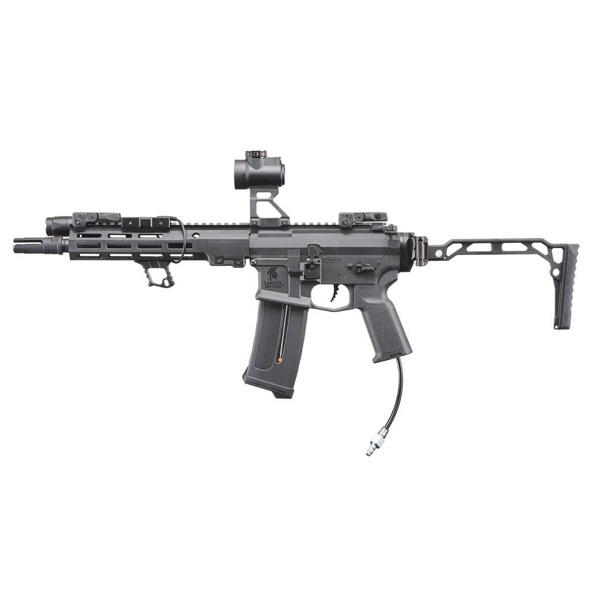 Custom Disrupt Gravity - Lancer Tactical Gen 2 Stalker 10" M4 HPA Airsoft Rifle