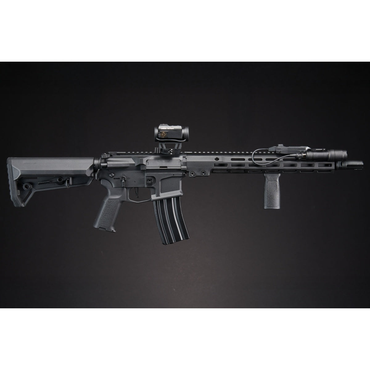 Custom Barrage - Lancer Tactical Gen 2 Core Series Stalker 13" M4 AEG Airsoft Rifle