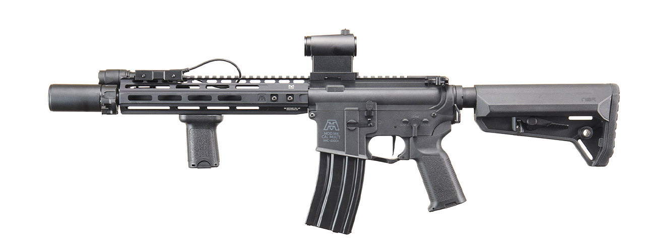Custom Abraxas - BG Defense Type-A MK2 10' AEG Rifle by Lancer Tactical - (Black)