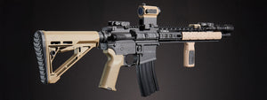 Custom Discharge - BG Defense Type-A MK2 12 Gen 2 AEG Rifle by Lancer Tactical
