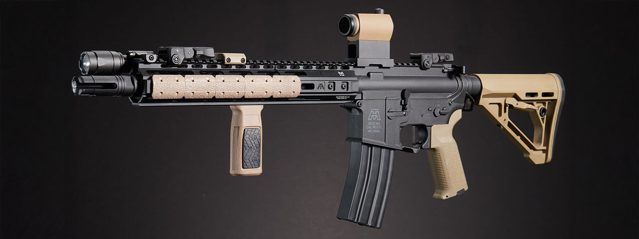 Custom Discharge - BG Defense Type-A MK2 12 Gen 2 AEG Rifle by Lancer Tactical