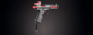 Custom Blackfire - Tandemkross CTHULHU Gas Blow Back Pistol - BLACK/RED