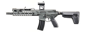 Custom Splinter - Sig Sauer PROFORCE MCX Virtus Airsoft AEG Rifle - (Dark Gray)