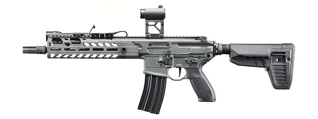 Custom Splinter - Sig Sauer PROFORCE MCX Virtus Airsoft AEG Rifle - (Dark Gray)