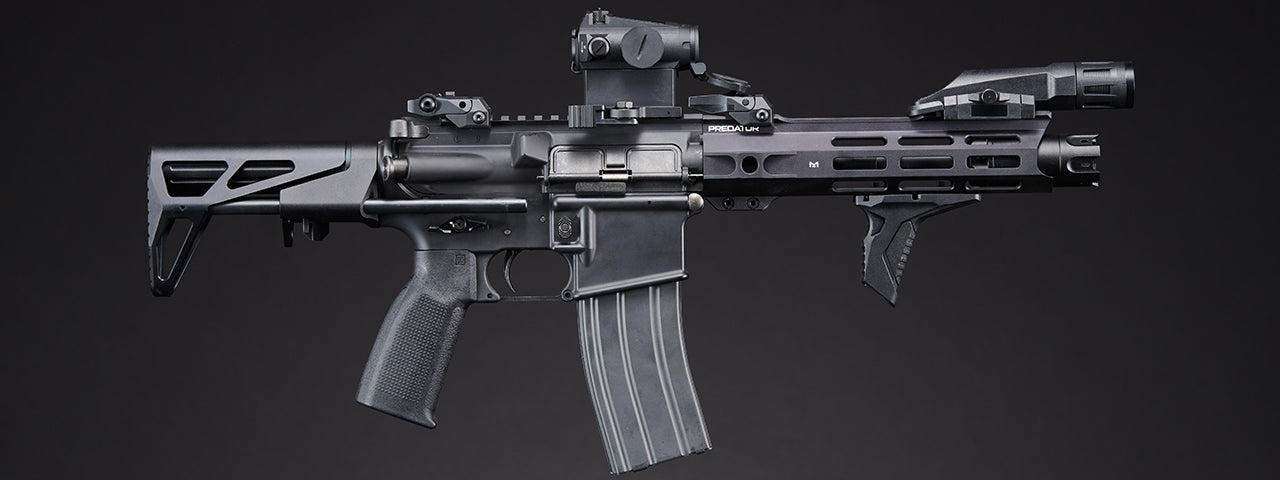 Custom Agave Ferret - Tokyo Marui MWS Gas Blowback Rifle - (Black)