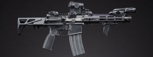 Custom Agave Ferret - Tokyo Marui MWS Gas Blowback Rifle - (Black)